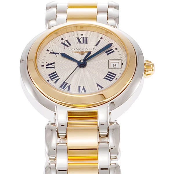 LONGINES PRIMALUNA SILVER WATCH - 3