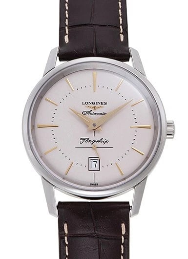 LONGINES FLAGSHIP HERITAGE WATCH: Longines Flagship Heritage Watch Brand: Longines Type/Style: Wristwatch Material: Case Material Dial: Material: SS Color: Dial Color Ivory Size: Case diameter: 38.2mm Accessories: None Accessories