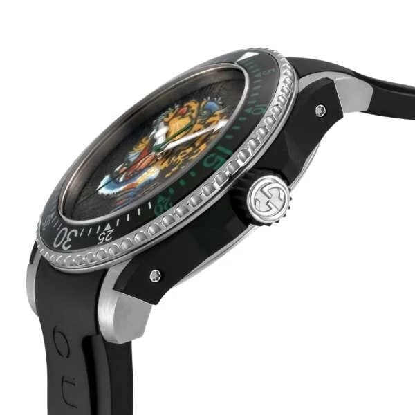 GUCCI DIVE BLACK WATCH - 2