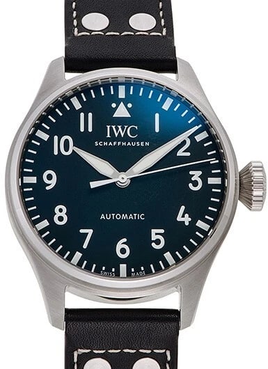 IWC BIG PILOT'S WATCH 43 BLACK WATCH: IWC Big Pilot's Watch 43 Black Watch Brand: IWC Type/Style: Wristwatch Material: Case Material Material SS Color: Dial Color Black Size: Case diameter 43mm Accessories: None Accessories No