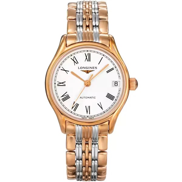 LONGINES METAL BELT WATCH: Longines Metal Belt Watch Brand: Longines Type/Style: Wristwatch Material: Case Material Stainless Steel/Stainless Steel (Pink Gold PVD) Band Material: Stainless Steel/Stainless Steel (Pink Gold PVD)