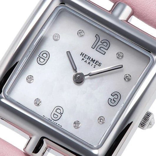 HERMES CAPE COD WHITE WATCH - 3