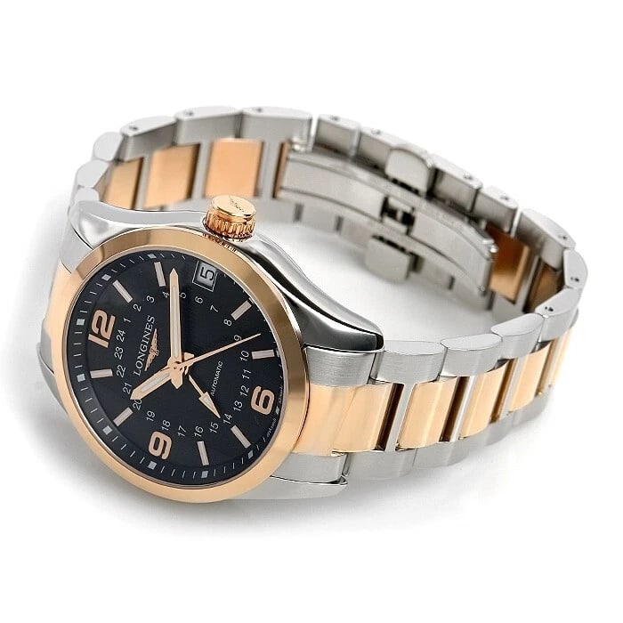 LONGINES CONQUEST CLASSIC GMT WATCH - 3