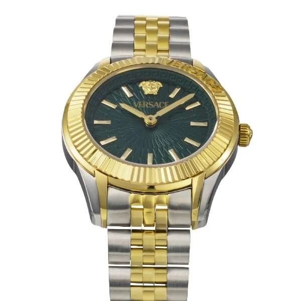 VERSACE GRECA GREEN WATCH - 3