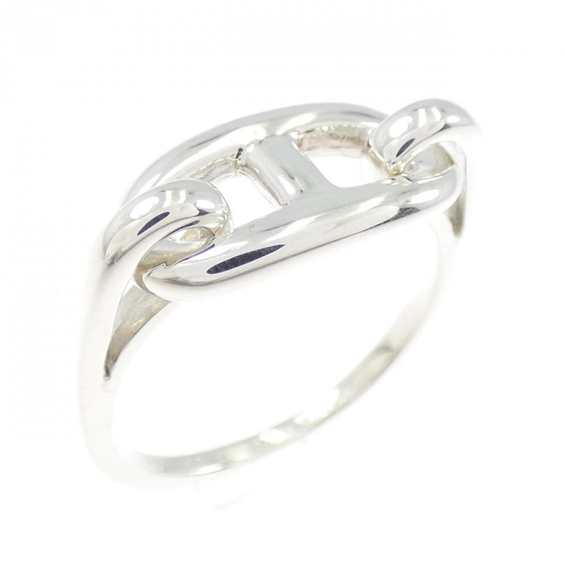 HERMES 925 RING: Hermes 925 ring Brand: HERMES Type/Style: Hermes Ring Material: 925Silver, Color: Silver Size: US 5 3/4 Accessories: None Accessories Notice: When purchasing pre-owned goods, please refer to the