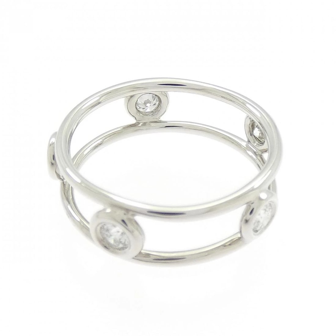 TIFFANY & CO. DOUBLE WIRE RING - 3