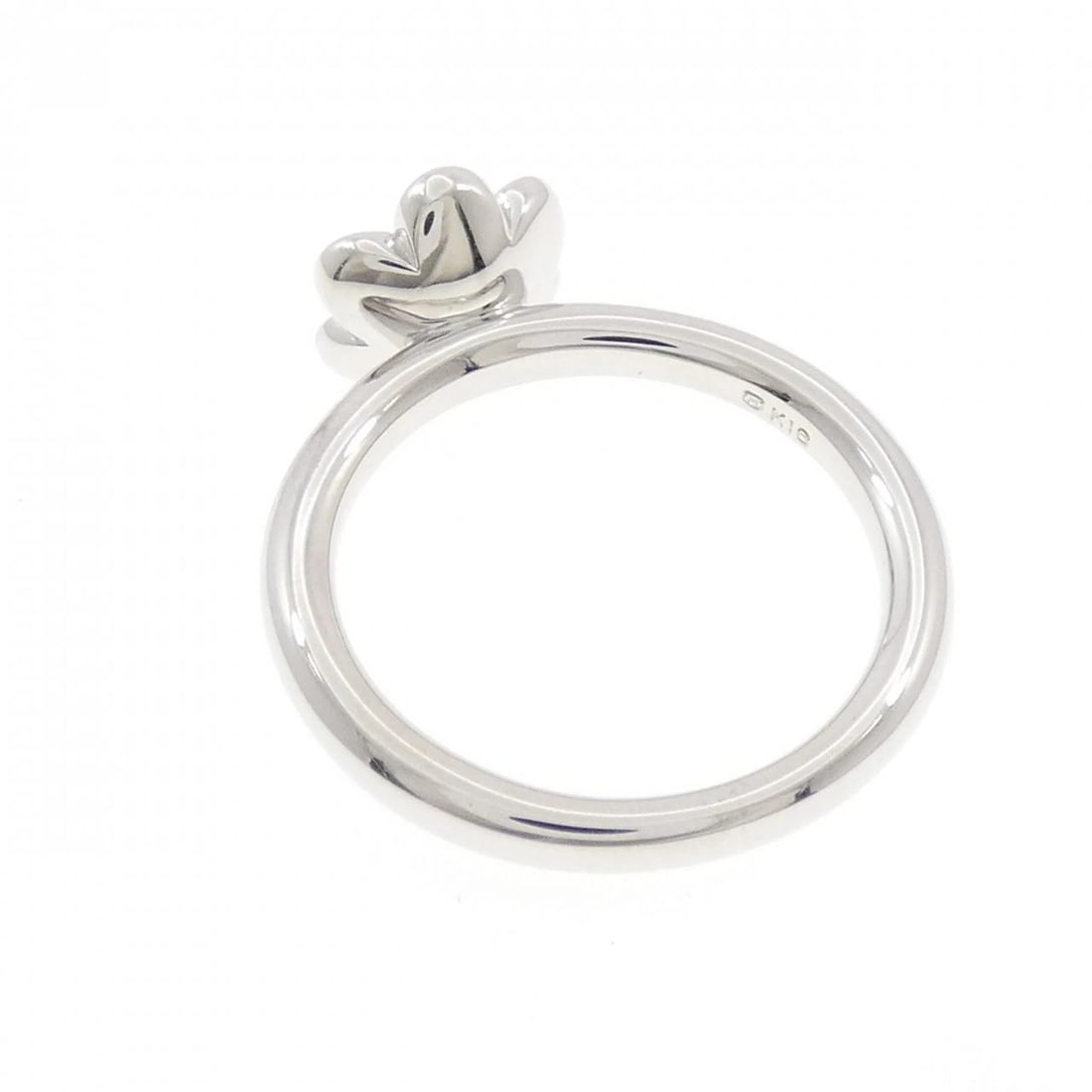 MIKIMOTO FLOWER DIAMOND RING - 2
