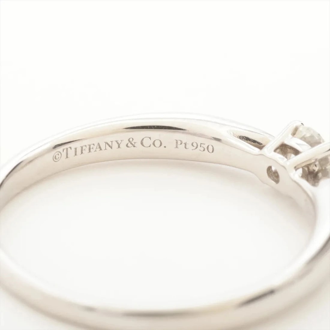 TIFFANY HARMONY DIAMOND RING PT950 - 2