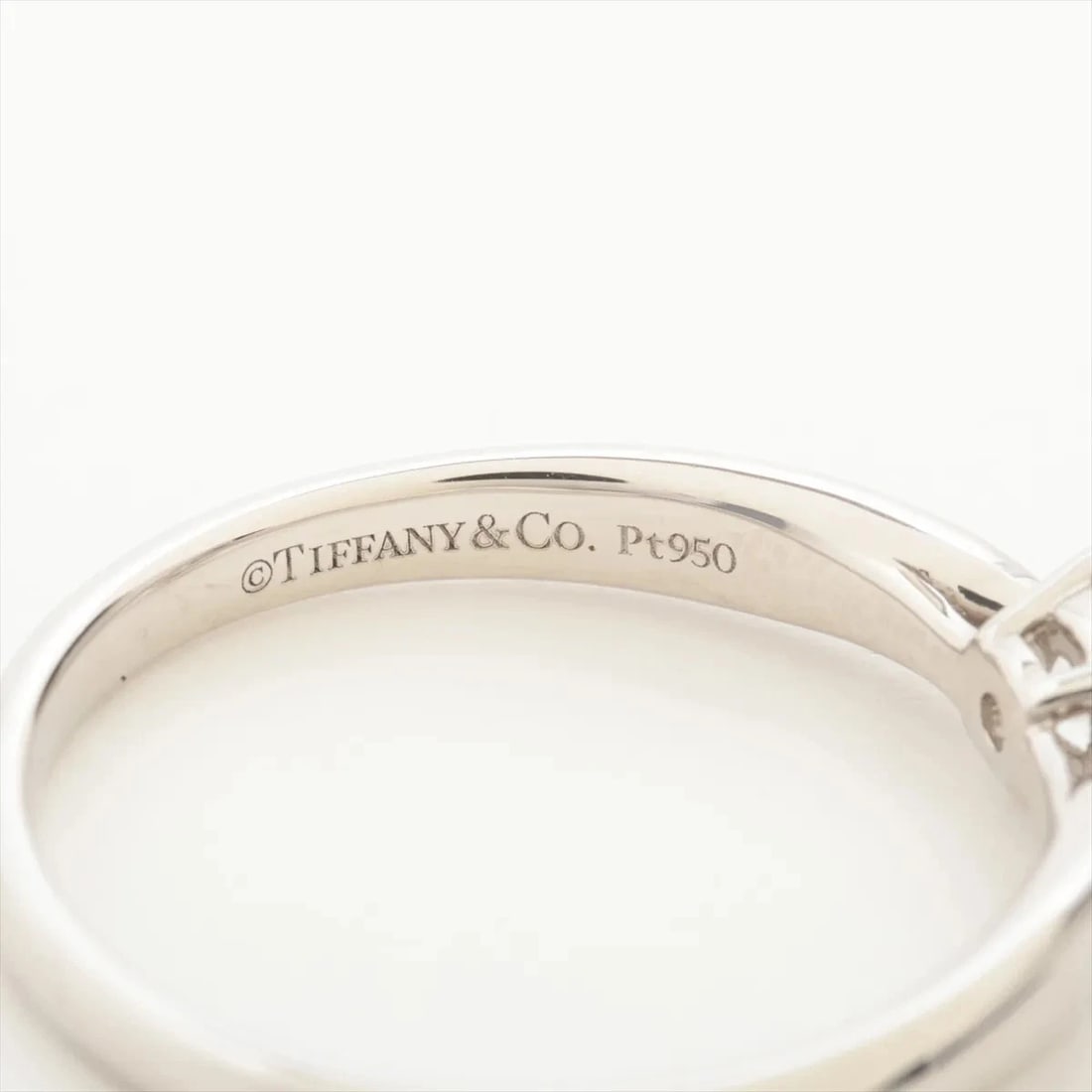 TIFFANY HARMONY DIAMOND RING PT950 - 2
