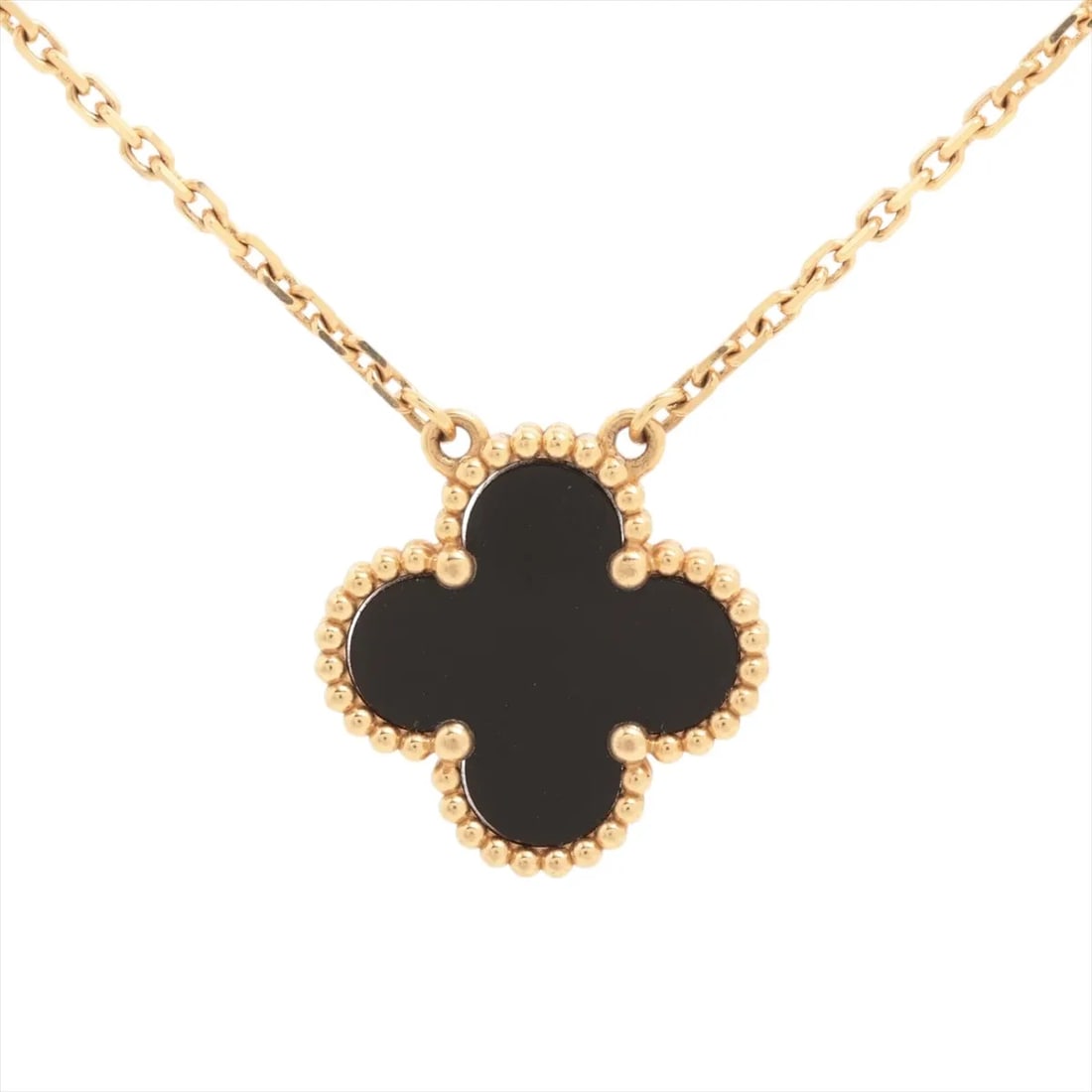 VAN CLEEF & ARPELS NECKLACE 750(YG): Van Cleef & Arpels Necklace 750(YG) Brand: Van Cleef & Arpels Type/Style: Necklace Material: 750(YG) Color: YG Size: Chain length:42cm Accessories: None Accessories Notice: When purchasing pre-owned