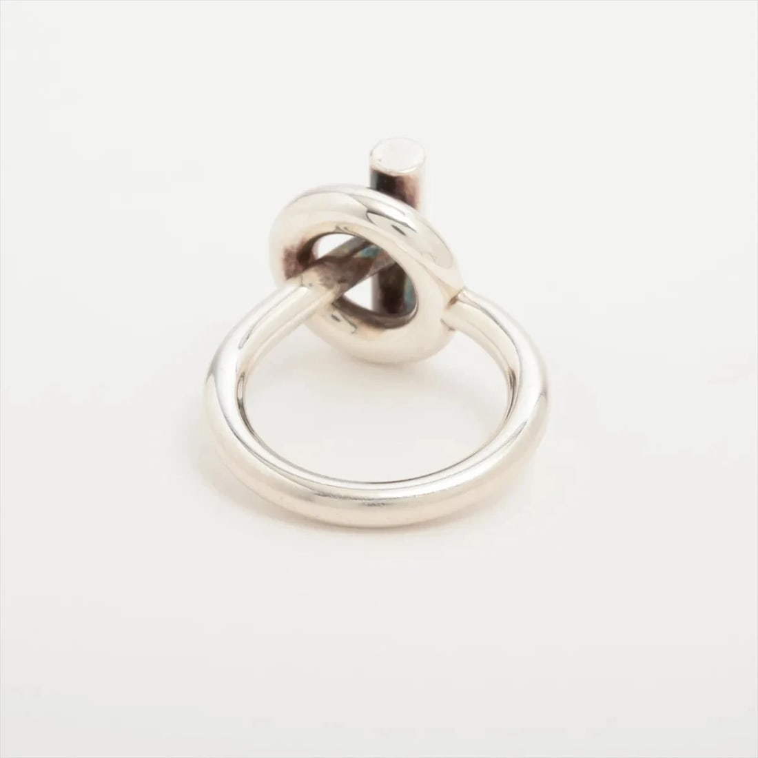 HERMES ECHAPE MM RING 925 SILVER - 2