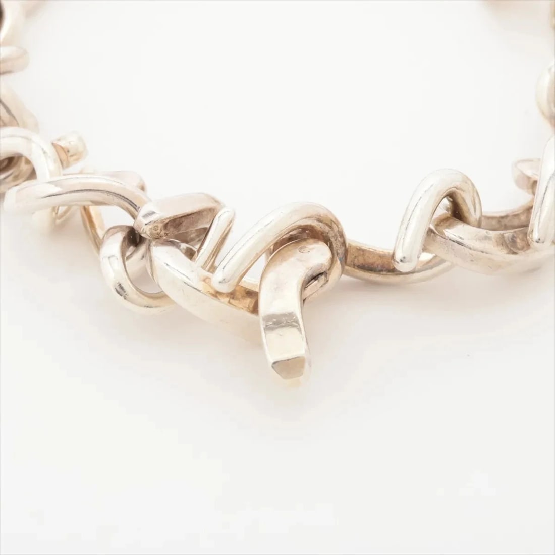 TIFFANY FORGE MEDIUM LINK BRACELET 925 SILVER - 2