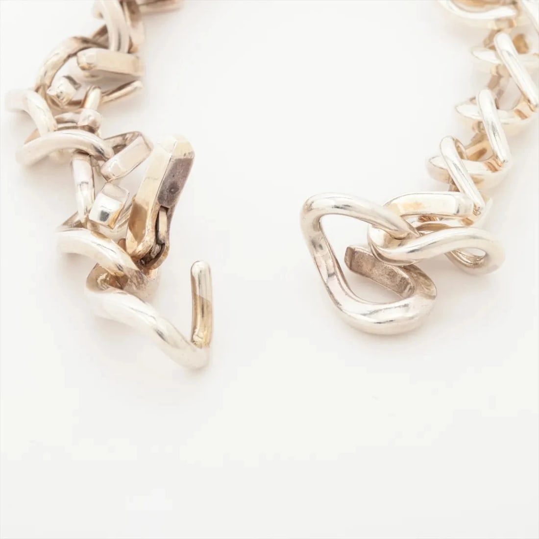 TIFFANY FORGE MEDIUM LINK BRACELET 925 SILVER - 3