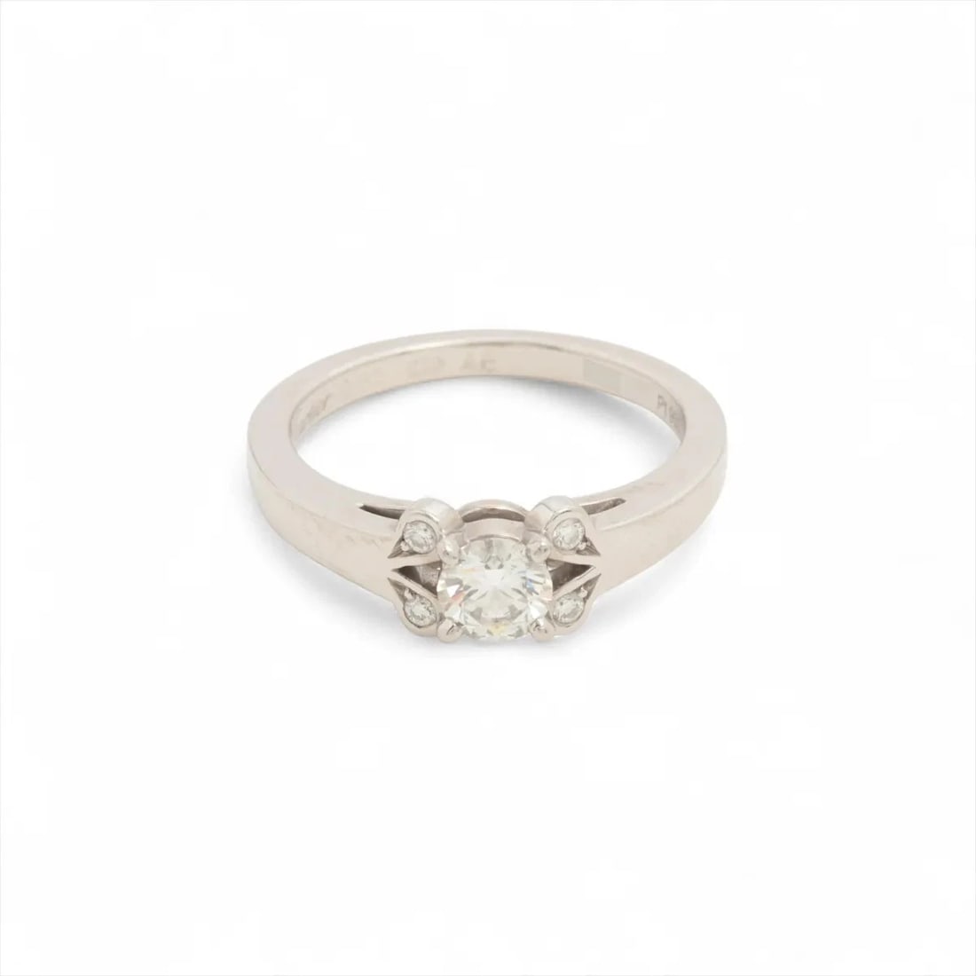 CARTIER BALLERINA DIAMOND RING PT950: Cartier Ballerina diamond Ring Pt950 Brand: Cartier Type/Style: Ring Material: Pt950 Color: Silver Size: 4.25 US Accessories: None Accessories Notice: When purchasing pre-owned goods, please refer to