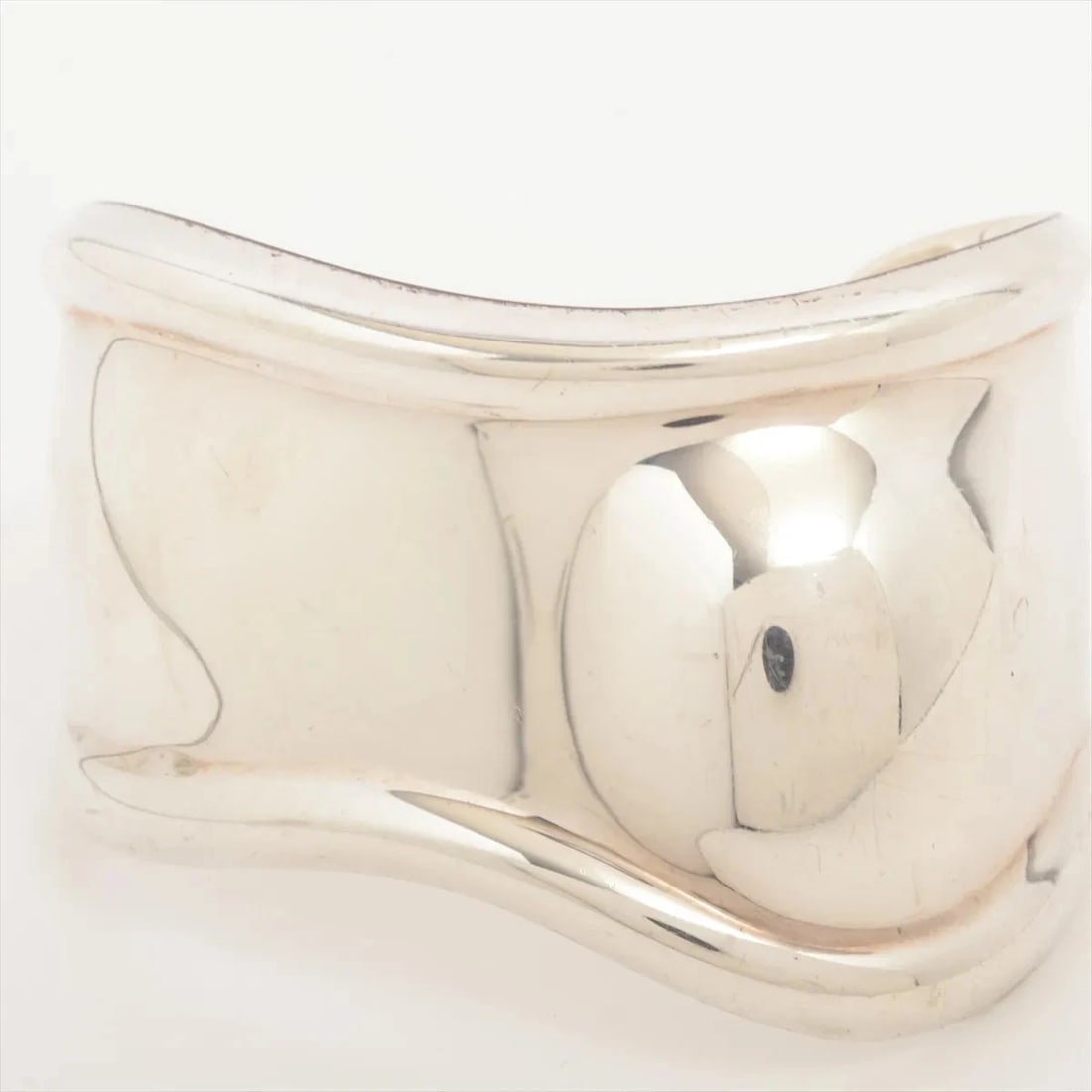 TIFFANY ELSA PERETTI BONE CUFF BANGLE925 SILVER - 2