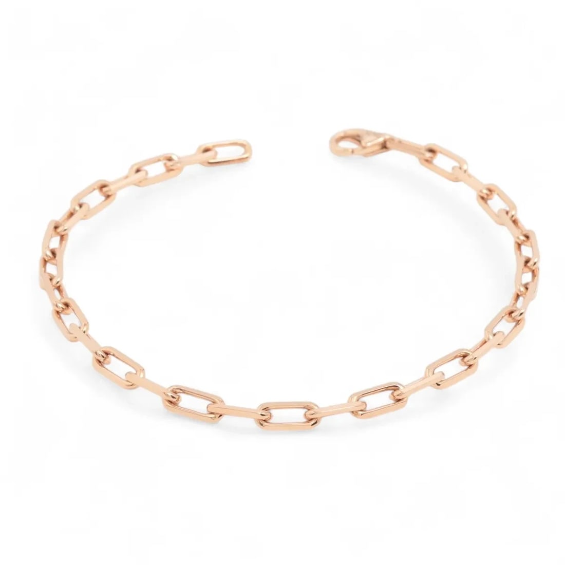CARTIER SANTOS DOO CARTIER BRACELET 750(PG): Cartier Santos Doo Cartier Bracelet 750(PG) Brand: Cartier Type/Style: Bracelet Material: 750(PG) Color: Pink Gold Size: Bracelet length:20.6cm Accessories: None Accessories Notice: When purchasing