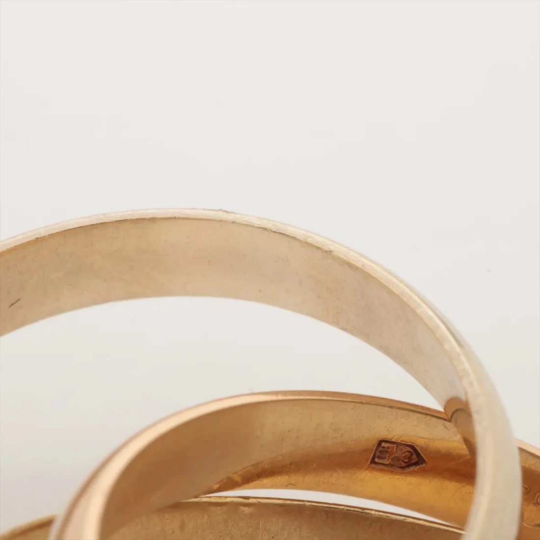 CARTIER TRINITY RING 750(YG?PG?WG) - 2