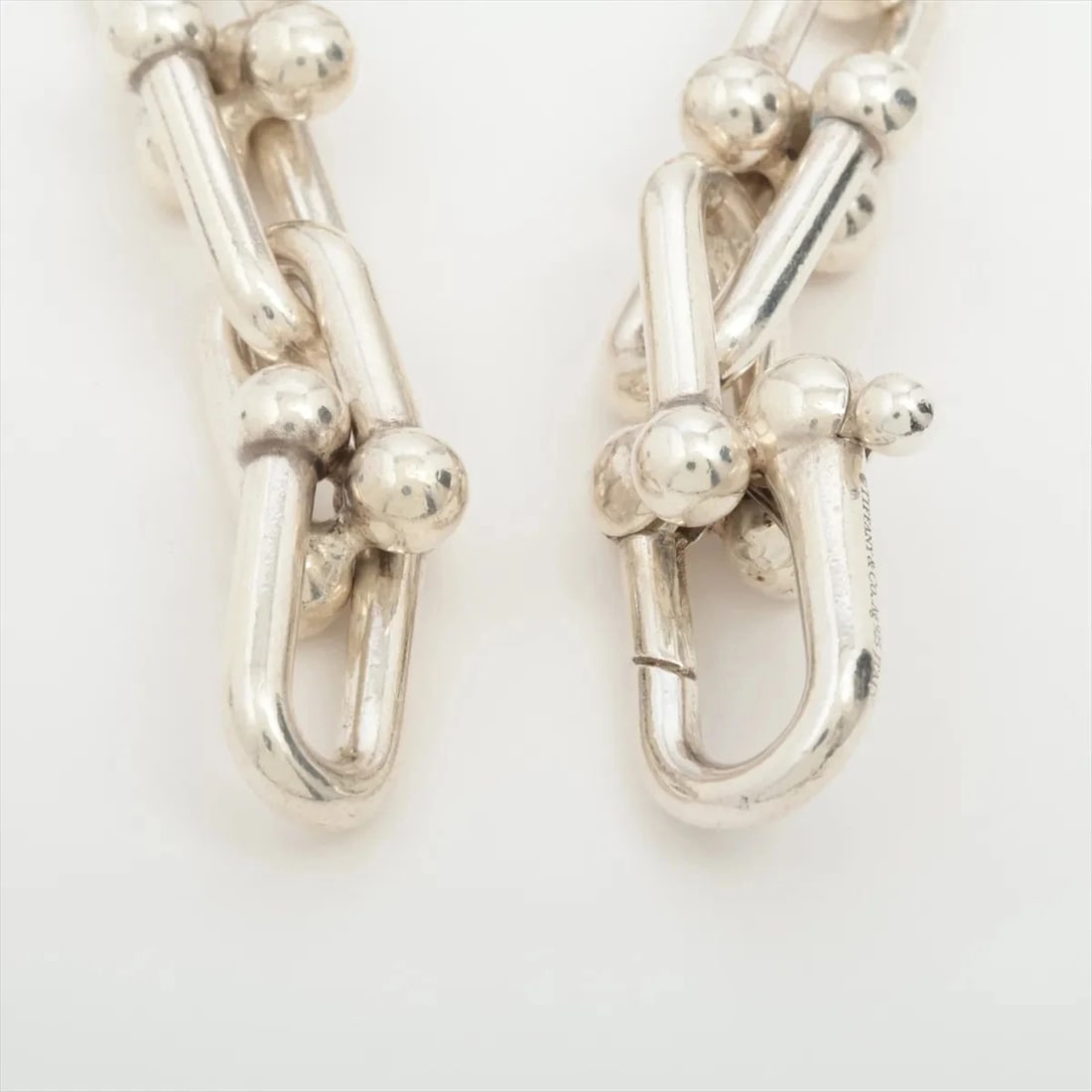 TIFFANY HARDWARE LARGE LINK BRACELET 925 SILVER - 3