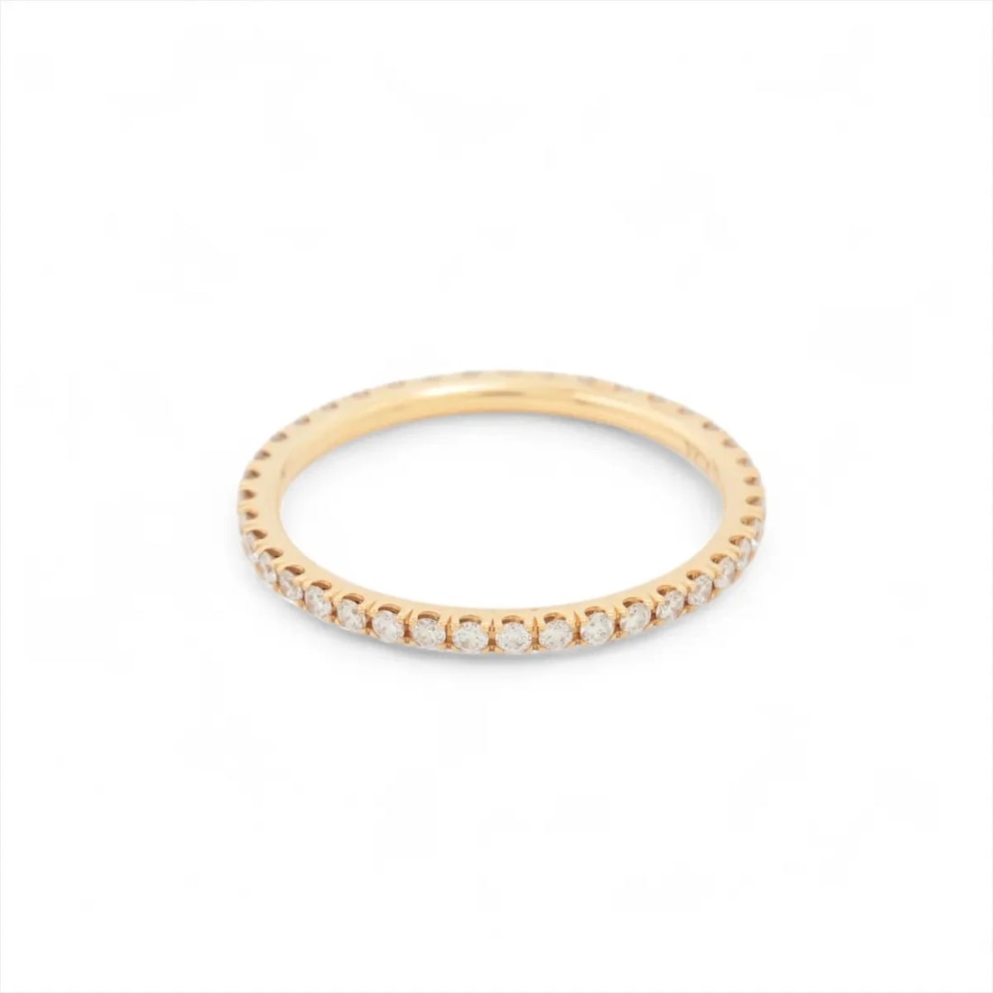 VAN CLEEF & ARPELS FELICITE DIAMOND RING 750(PG): Van Cleef & Arpels Felicite diamond Ring 750(PG) Brand: Van Cleef & Arpels Type/Style: Ring Material: 750(PG) Color: Pink Gold Size: 4.5 - 4.75 US Accessories: None Accessories Notice: Whe