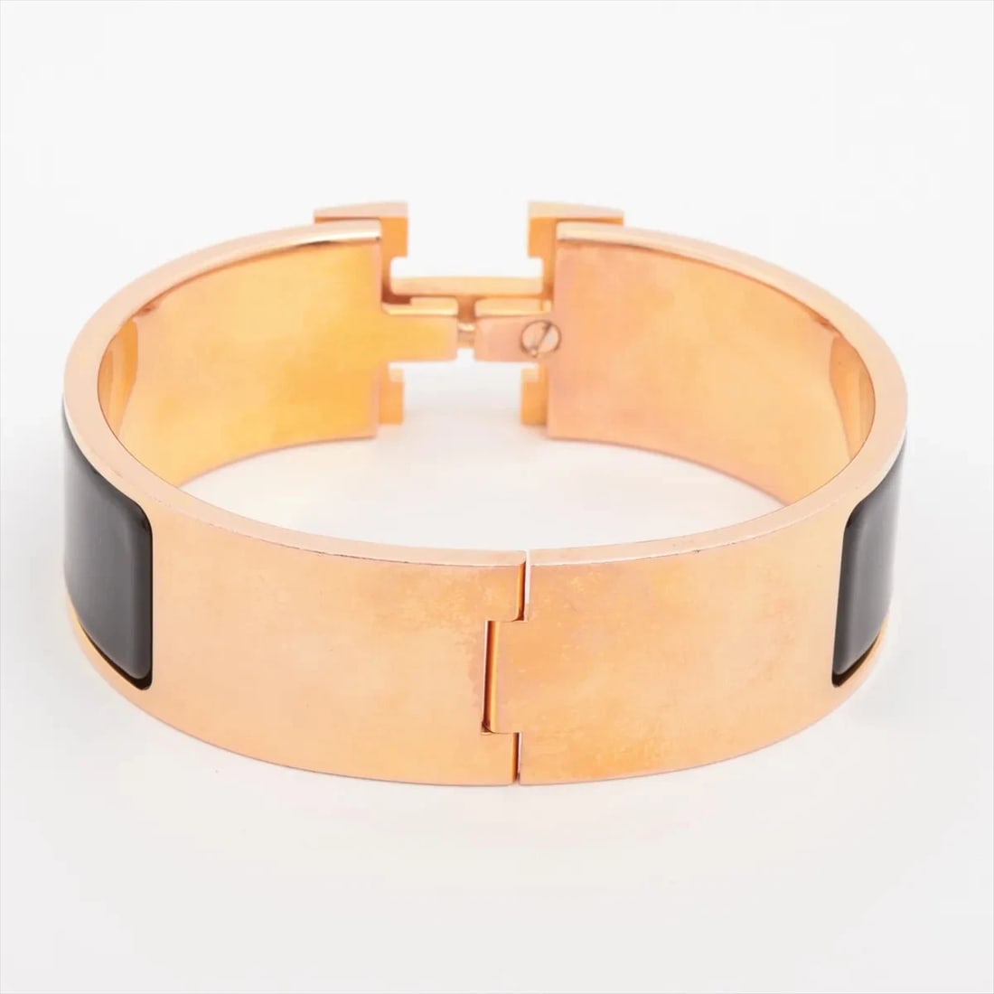 HERMES CLICK H BANGLE BANGLE GP BLACK?GOLD - 2