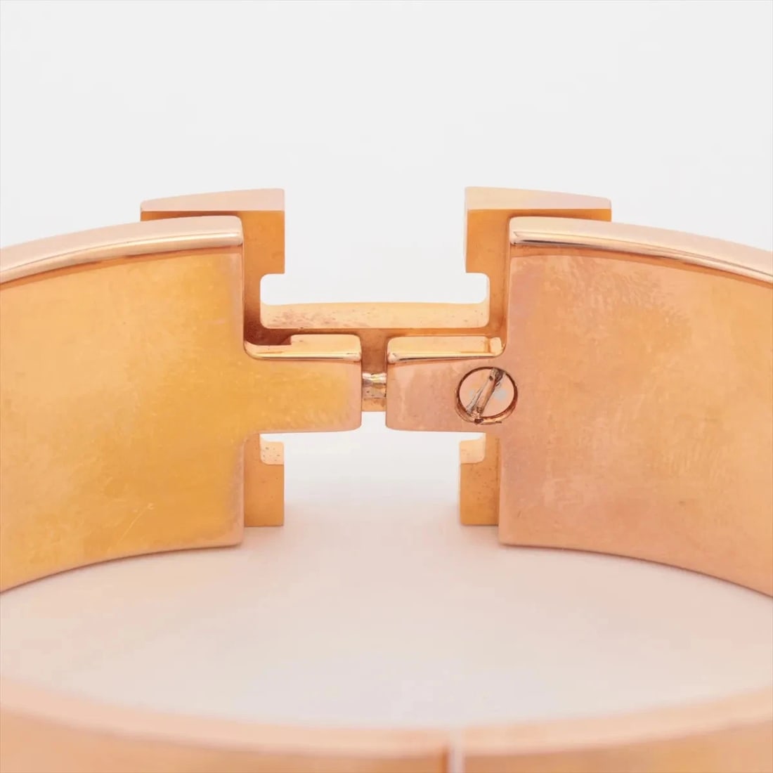 HERMES CLICK H BANGLE BANGLE GP BLACK?GOLD - 4