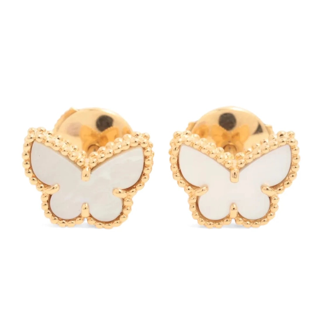 VAN CLEEF & ARPELS SWEET PIERCING JEWELRY 750(YG): Van Cleef & Arpels Sweet Piercing jewelry 750(YG) Brand: Van Cleef & Arpels Type/Style: Piercing jewelry Material: 750(YG) Color: Yellow Gold Size: Height:0.8cmLength:1.1cm Accessories: None