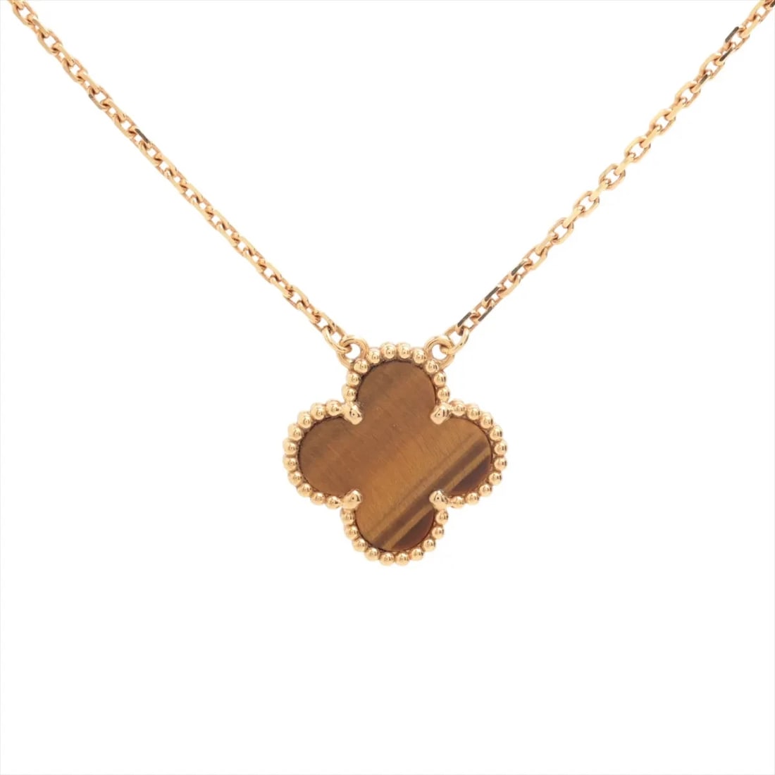 VAN CLEEF & ARPELS NECKLACE 750(YG): Van Cleef & Arpels Necklace 750(YG) Brand: Van Cleef & Arpels Type/Style: Necklace Material: 750(YG) Color: Yellow Gold Size: Chain length:42.2cm Accessories: None Accessories Notice: When purchasing