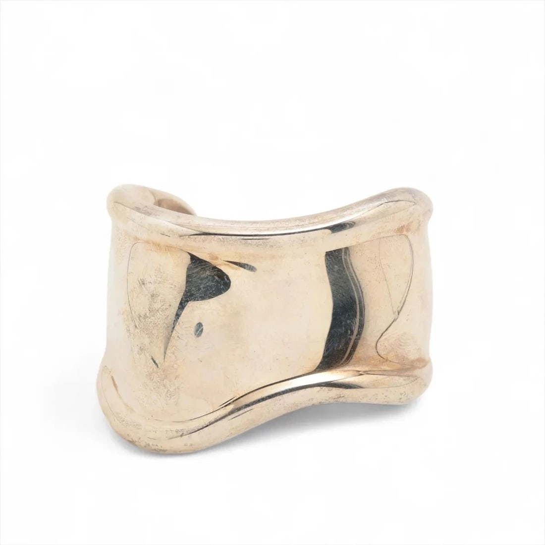 TIFFANY ELSA PERETTI BONE CUFF BANGLE 925 SILVER: Tiffany Elsa Peretti Bone Cuff Bangle 925 Silver Brand: Tiffany Type/Style: Bracelet Material: 925 Color: Silver Size: Bracelet length:14.5cm Accessories: None Accessories Notice: When purchasing