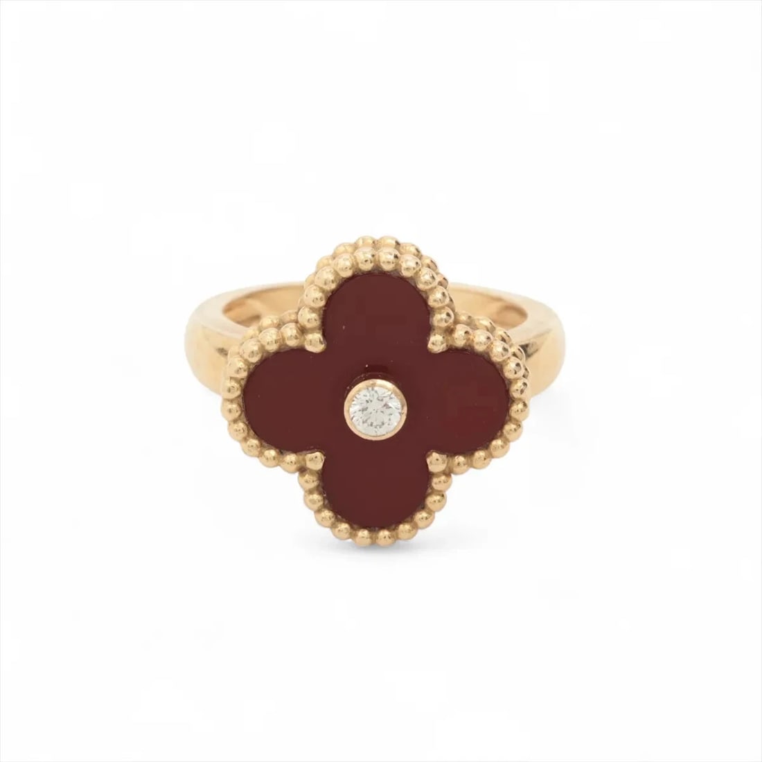 VAN CLEEF & ARPELS DIAMOND RING 750(YG): Van Cleef & Arpels diamond Ring 750(YG) Brand: Van Cleef & Arpels Type/Style: Ring Material: 750(YG) Color: Yellow Gold Size: 4.5 US Accessories: None Accessories Notice: When purchasing p
