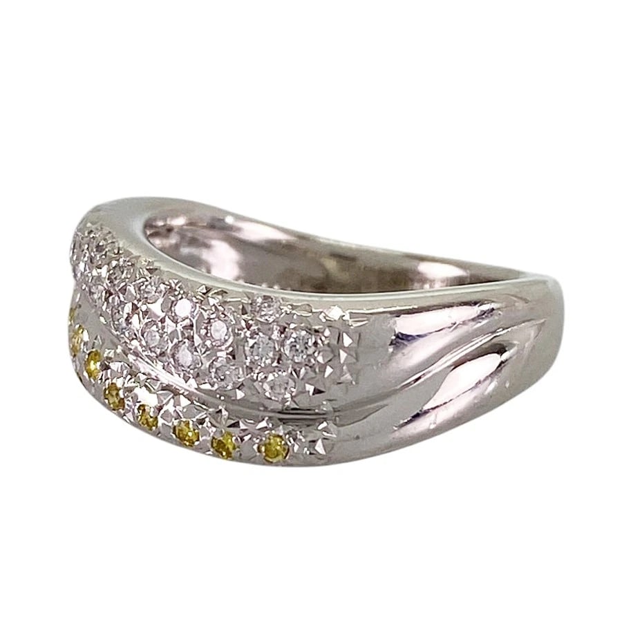 TASAKI PLATINUM DIAMOND RING - 2