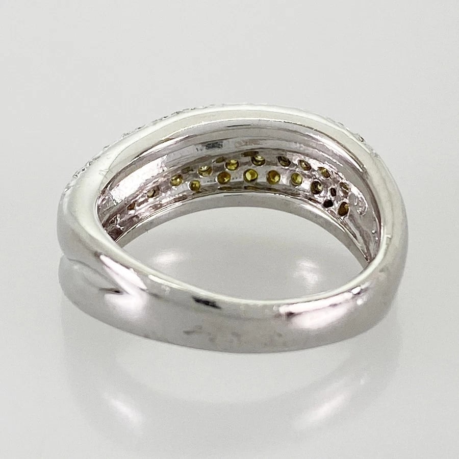 TASAKI PLATINUM DIAMOND RING - 4