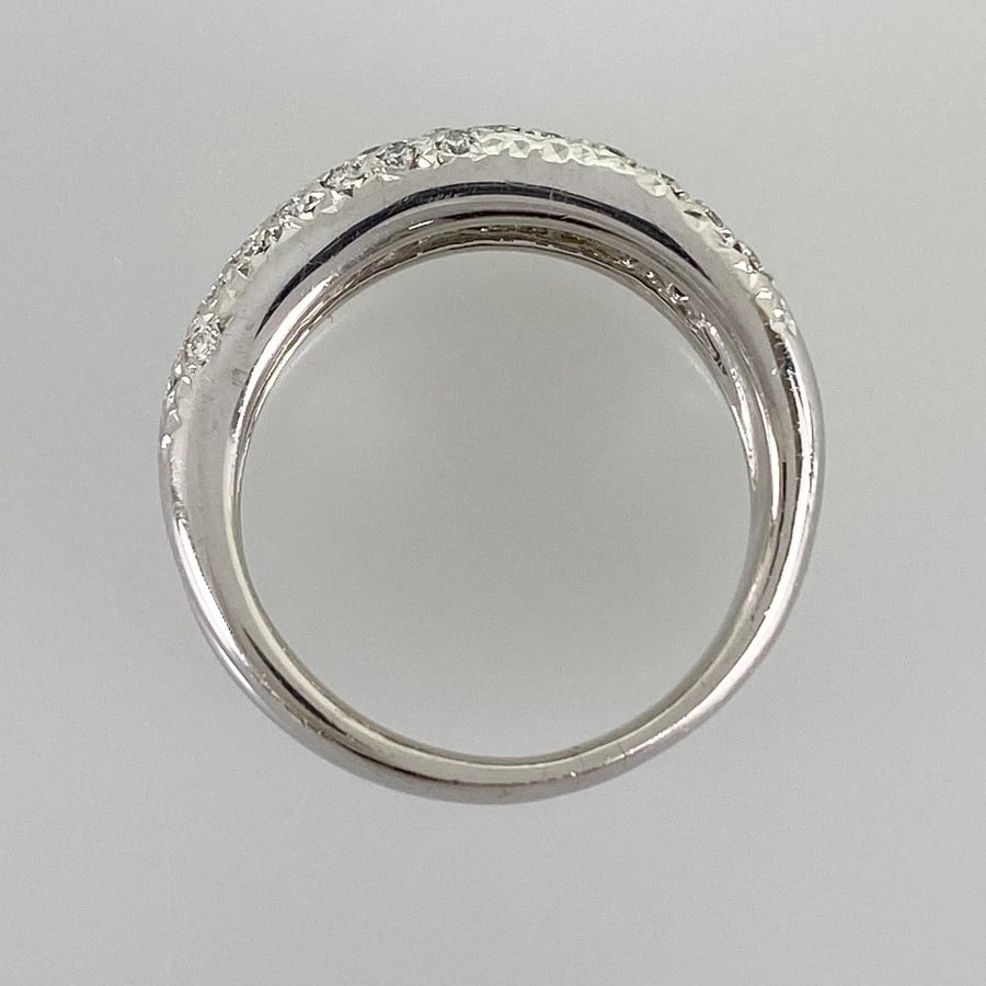TASAKI PLATINUM DIAMOND RING - 5