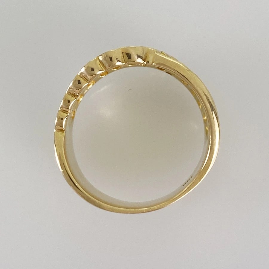 RING YELLOW GOLD DIAMOND - 4