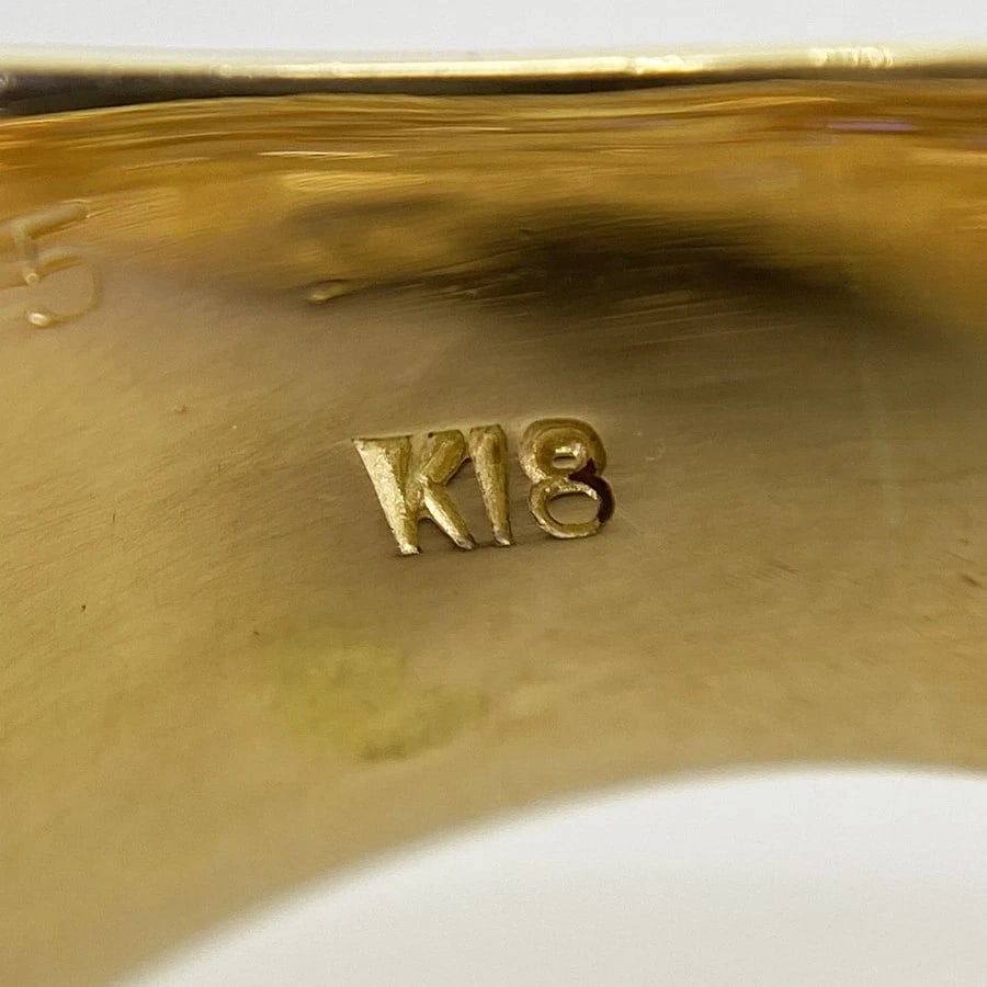RING YELLOW GOLD DIAMOND - 5