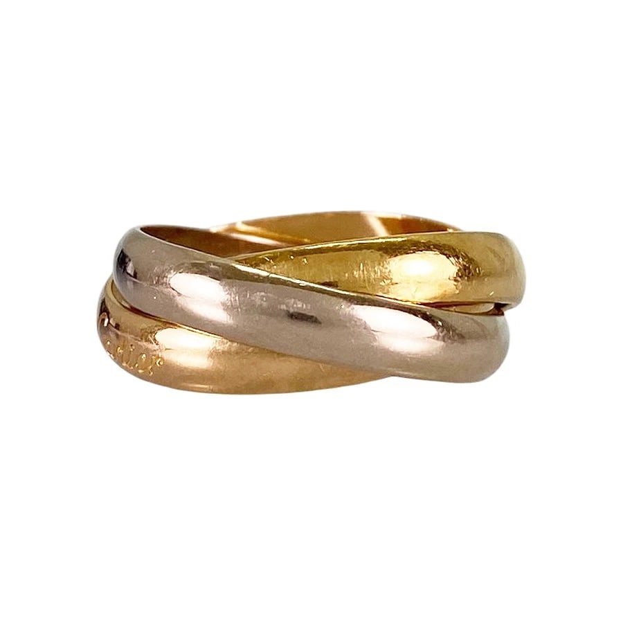 CARTIER TRINITY YELLOW GOLD RING - 2