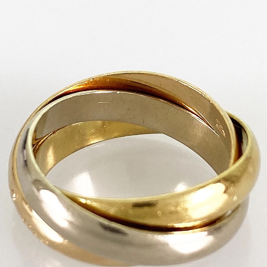 CARTIER TRINITY YELLOW GOLD RING - 4
