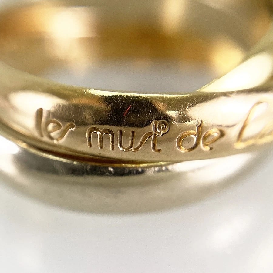CARTIER TRINITY YELLOW GOLD RING - 5
