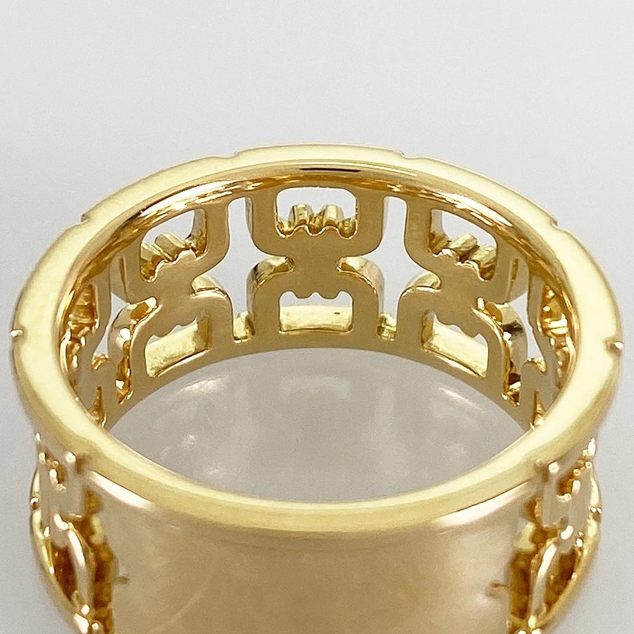 CELINE TRIOMPHE YELLOW GOLD RING - 4