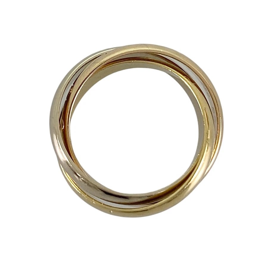 CARTIER TRINITY YELLOW GOLD RING - 2
