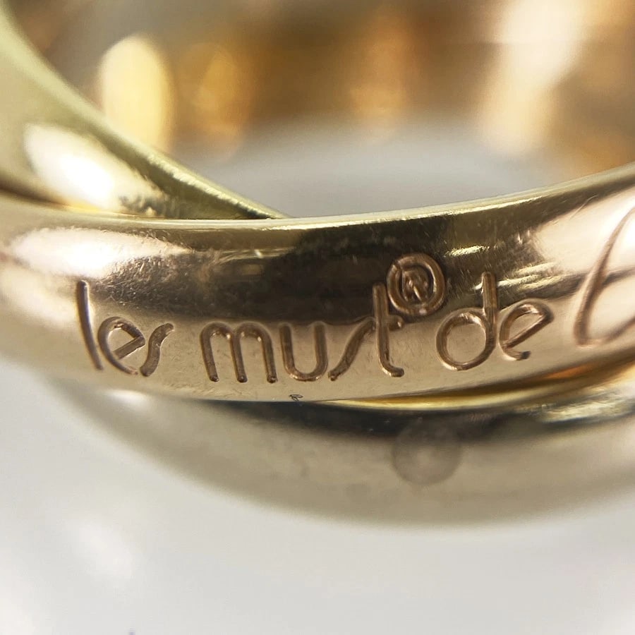 CARTIER TRINITY YELLOW GOLD RING - 3