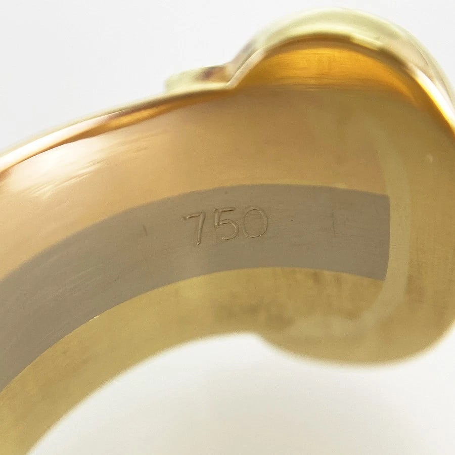 CARTIER TRINITY YELLOW GOLD RING - 4