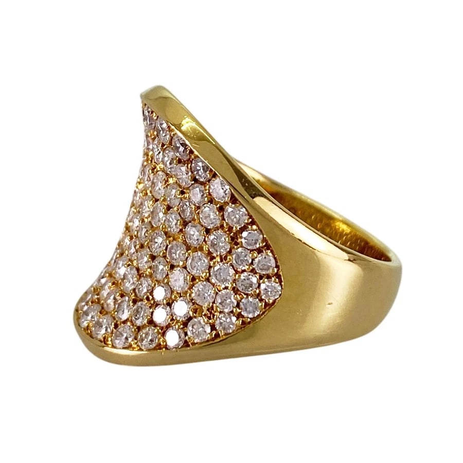 RING YELLOW GOLD DIAMOND - 2
