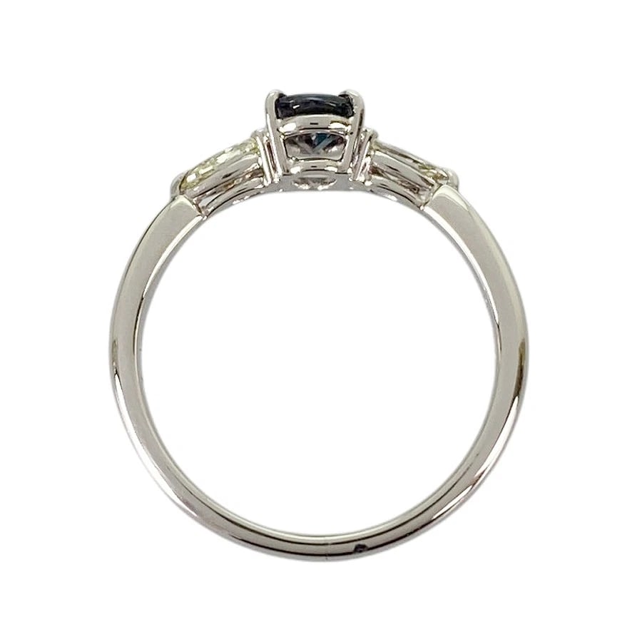 RING PLATINUM ALEXANDRITE DIAMOND - 2
