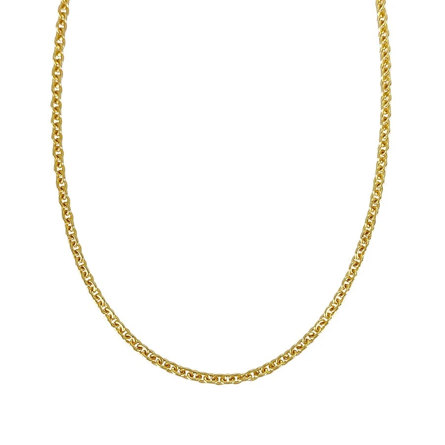 BVLGARI YELLOW GOLD NECKLACE: BVLGARI Yellow gold Necklace Brand: BVLGARI Type/Style: Necklace Material: 18K Yellow Gold Color: Gold Size: Necklace full length:40cm Accessories: None Accessories Notice: When purchasing pre-owned