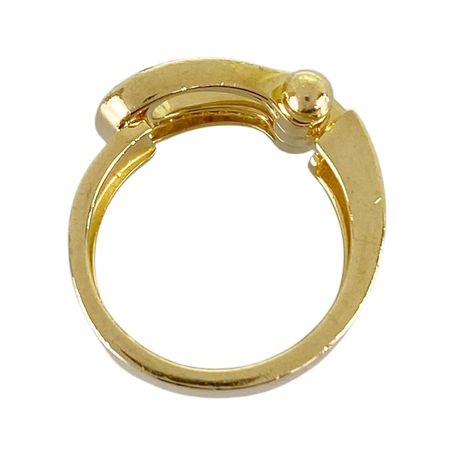 FRED FORCE LARGE YELLOW GOLD DIAMOND RING - 3