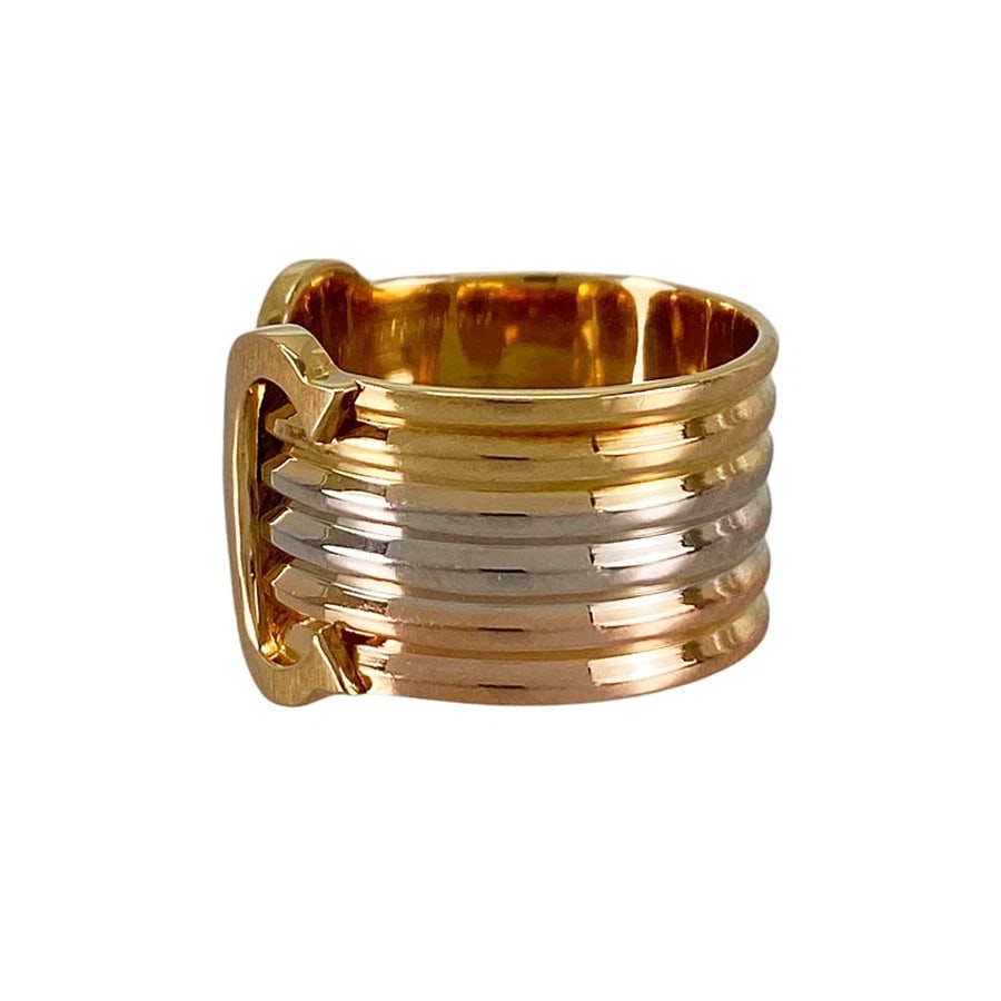 CARTIER TRINITY YELLOW GOLD RING - 2