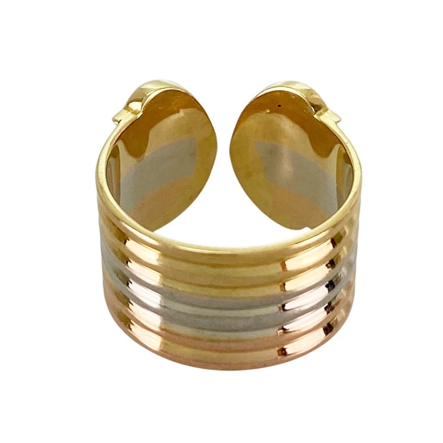 CARTIER TRINITY YELLOW GOLD RING - 3