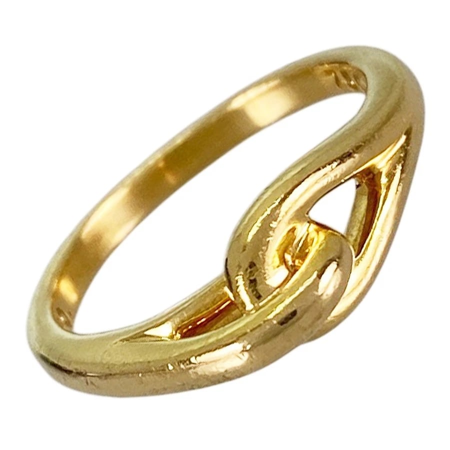 TIFFANY&CO. KNOT YELLOW GOLD RING: TIFFANY&Co. Knot Yellow gold Ring Brand: TIFFANY&Co. Type/Style: Ring Material: 18K Yellow Gold Color: Gold Size: US 5.5 Accessories: None Accessories Notice: When purchasing pre-owned goods, please