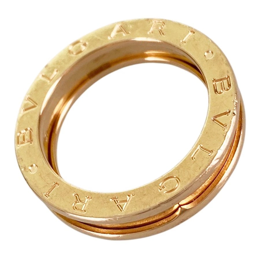 BVLGARI B.ZERO1 XS ROSE GOLD RING: BVLGARI B.zero1 XS Rose gold Ring Brand: BVLGARI Type/Style: Ring Material: 18K Rose Gold Color: RG Size: US 6.5-7 Accessories: None Accessories Notice: When purchasing pre-owned goods, please refer