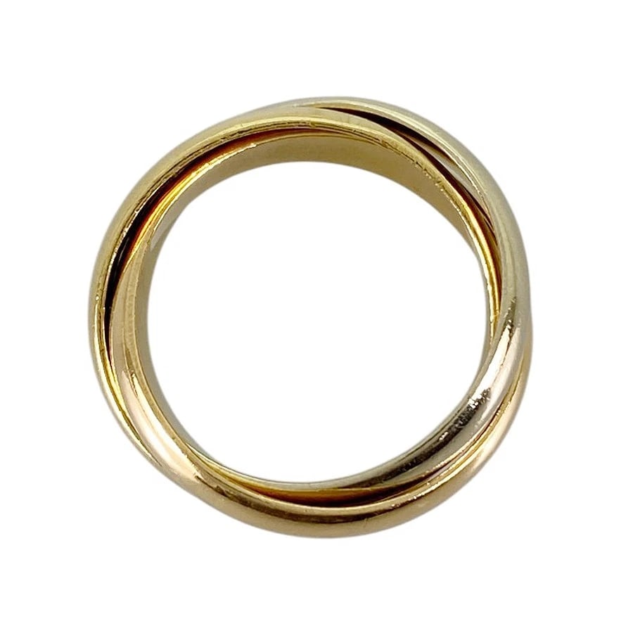 CARTIER TRINITY YELLOW GOLD RING - 3